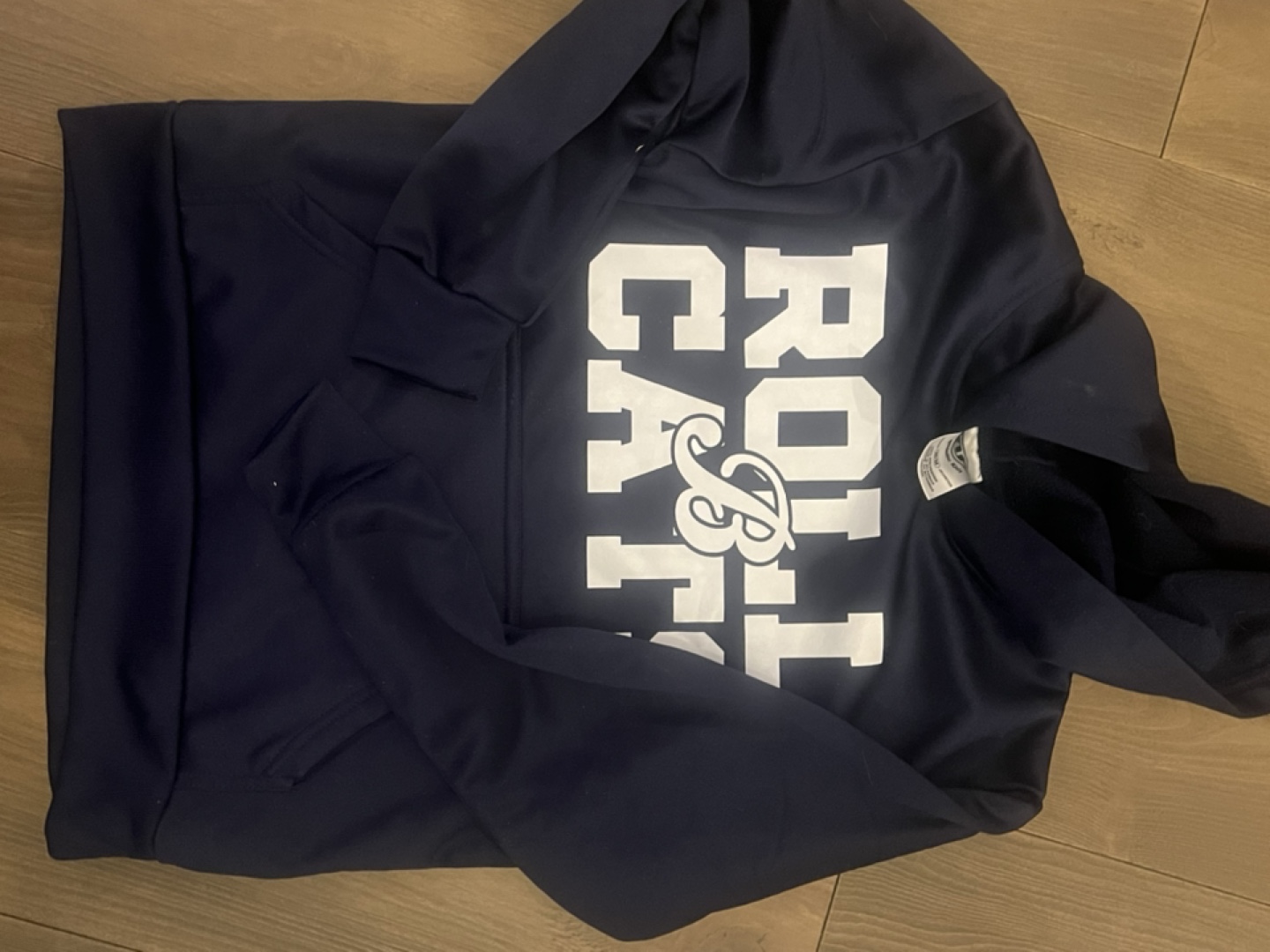 Youth Navy Blue Barrie Baycats Hoodie