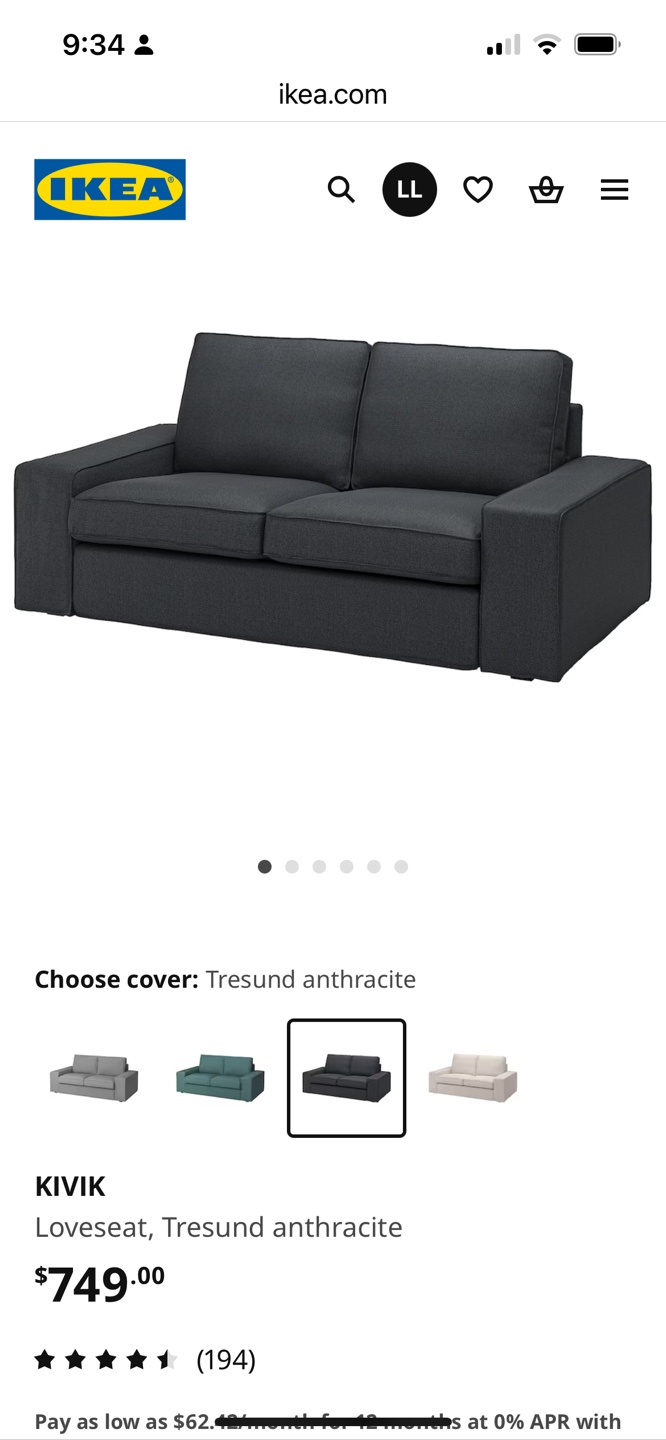 IKEA Kivik Couch - photo 4