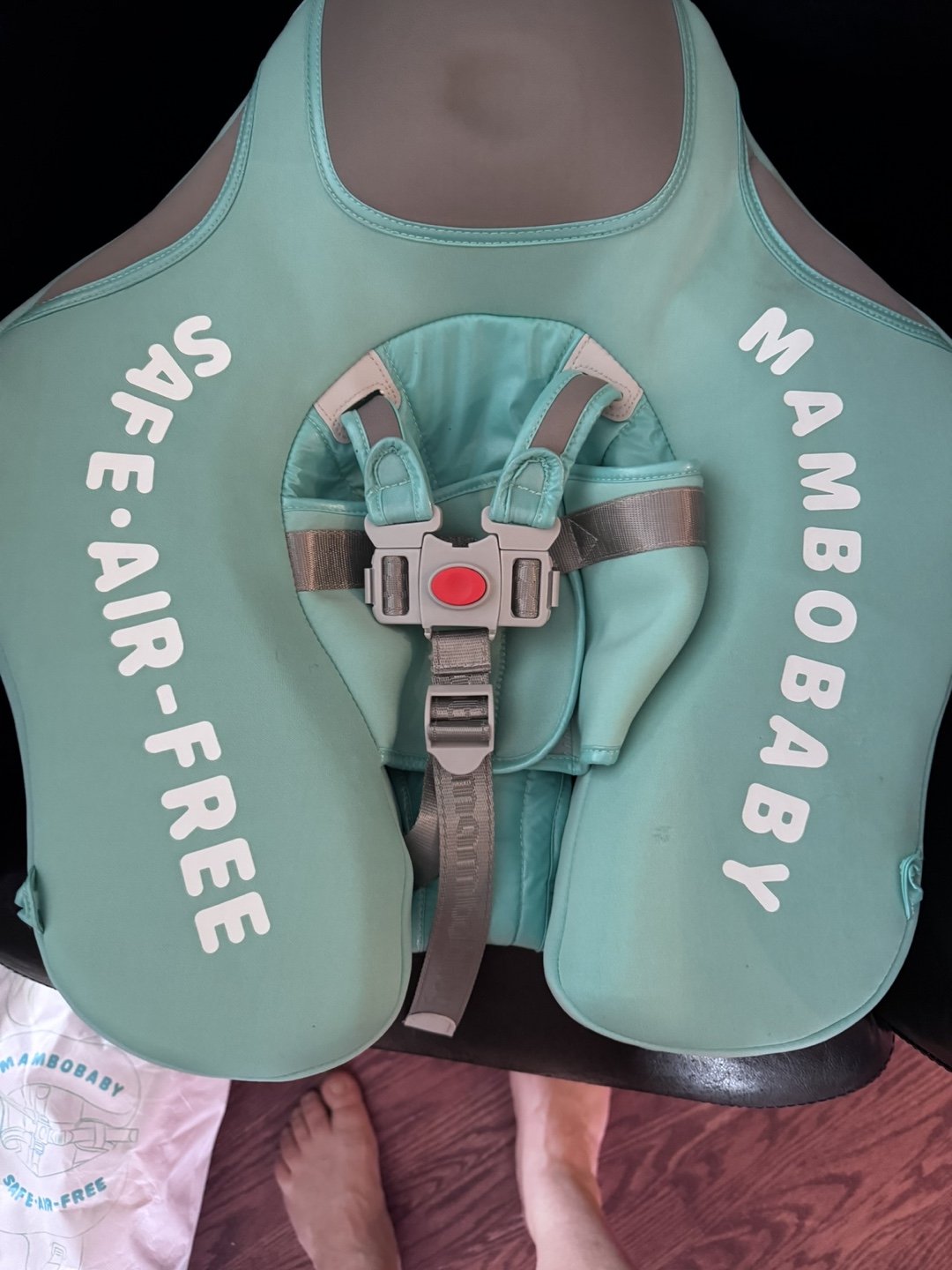 Mambobaby Air-Free Baby Chest Float - Teal