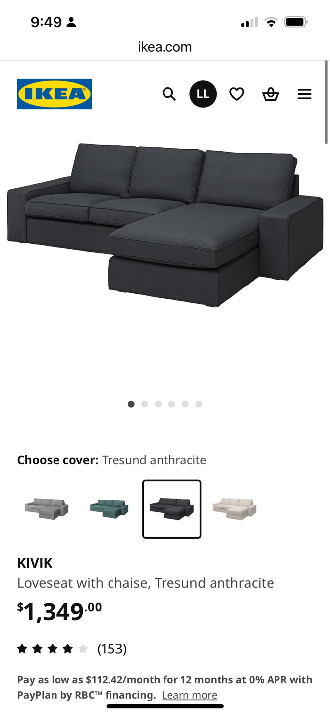 IKEA Kivik Chaise Lounge - photo 2