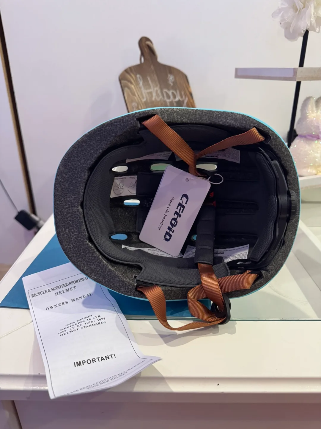 Celoid Kids' Bike Helmet - Mint Green image indicator(2)