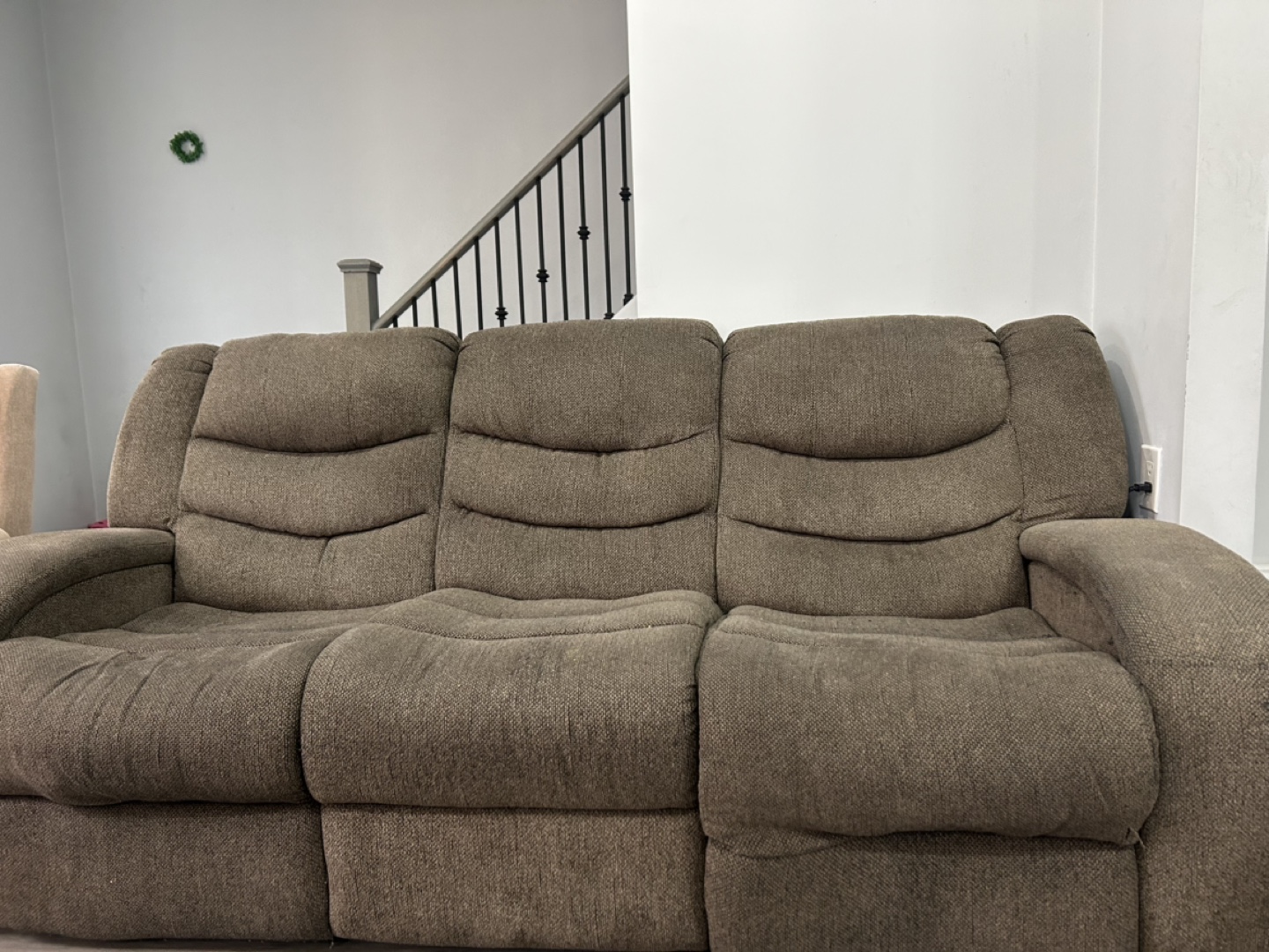 Reclining Sofa - Brown - photo 2