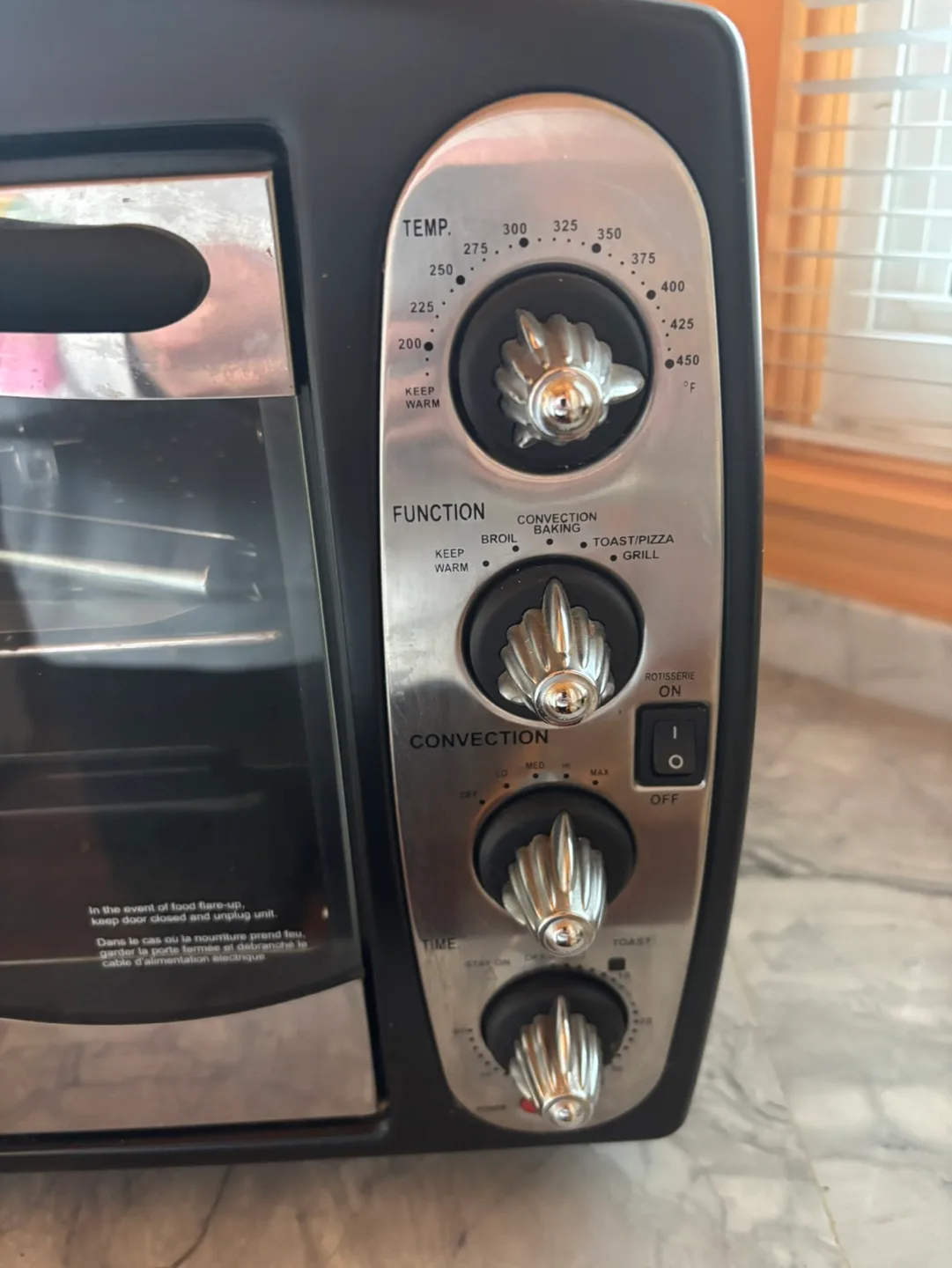 Bravetti Professional Convection Oven image indicator(3)