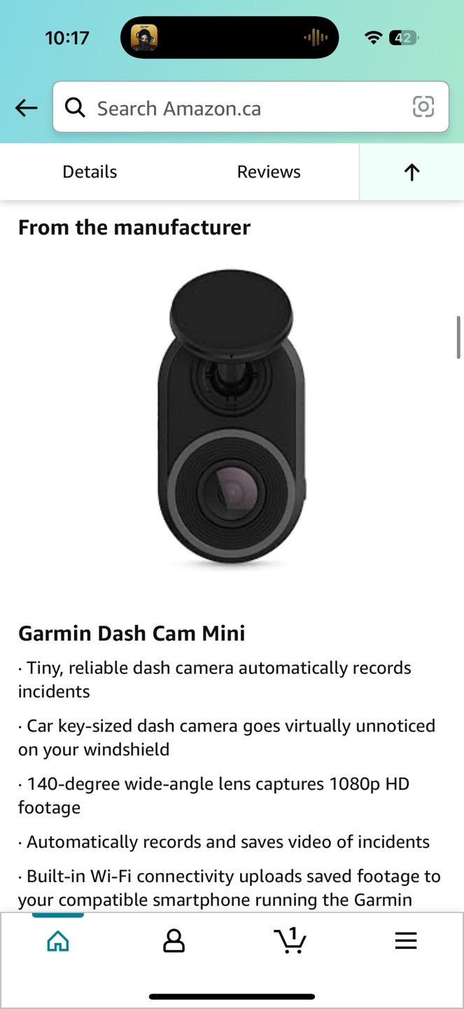 Garmin Dash Cam Mini - Brand New in Box - photo 4