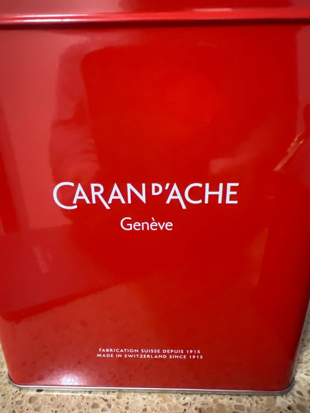 Caran d'Ache Special Edition Cosmic Blue Pencil Sharpener image indicator(4)