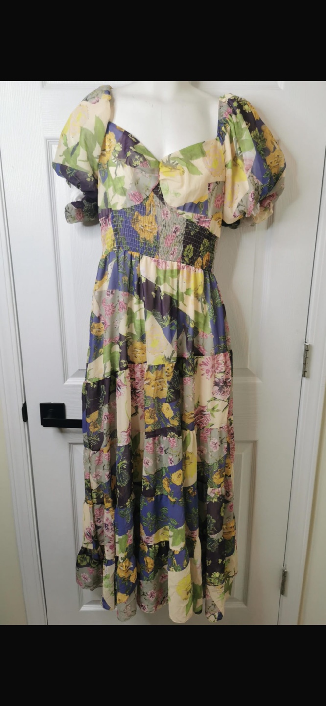 NEW! Gorgeous Floral Maxi Dress with Puff Sleeves - photo 5