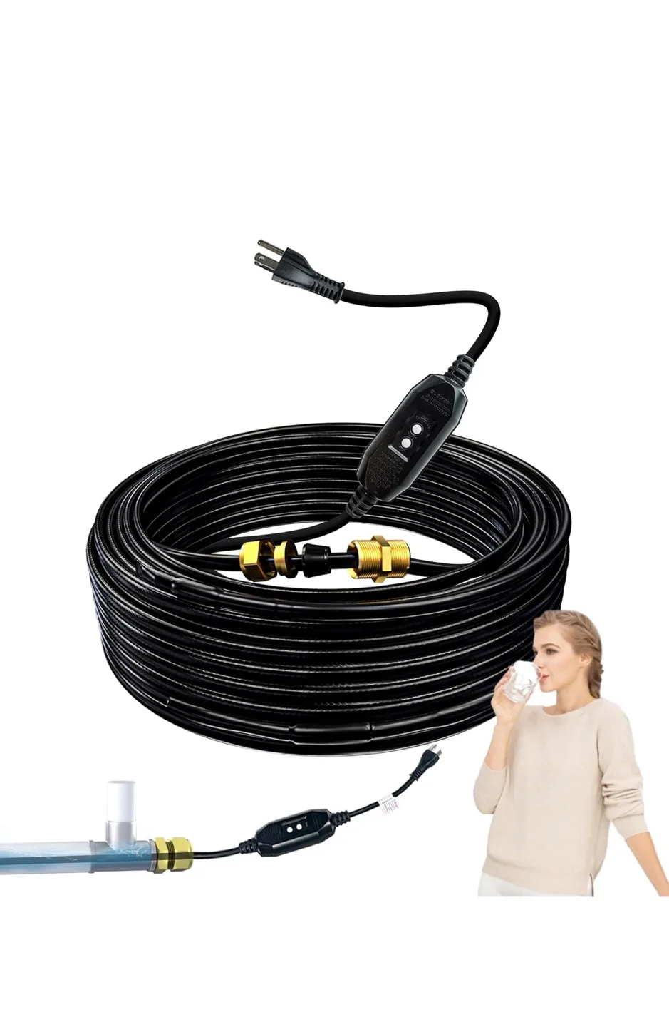 HEATIT 3W/FT Self-Regulating Pipe Heating System image indicator(3)