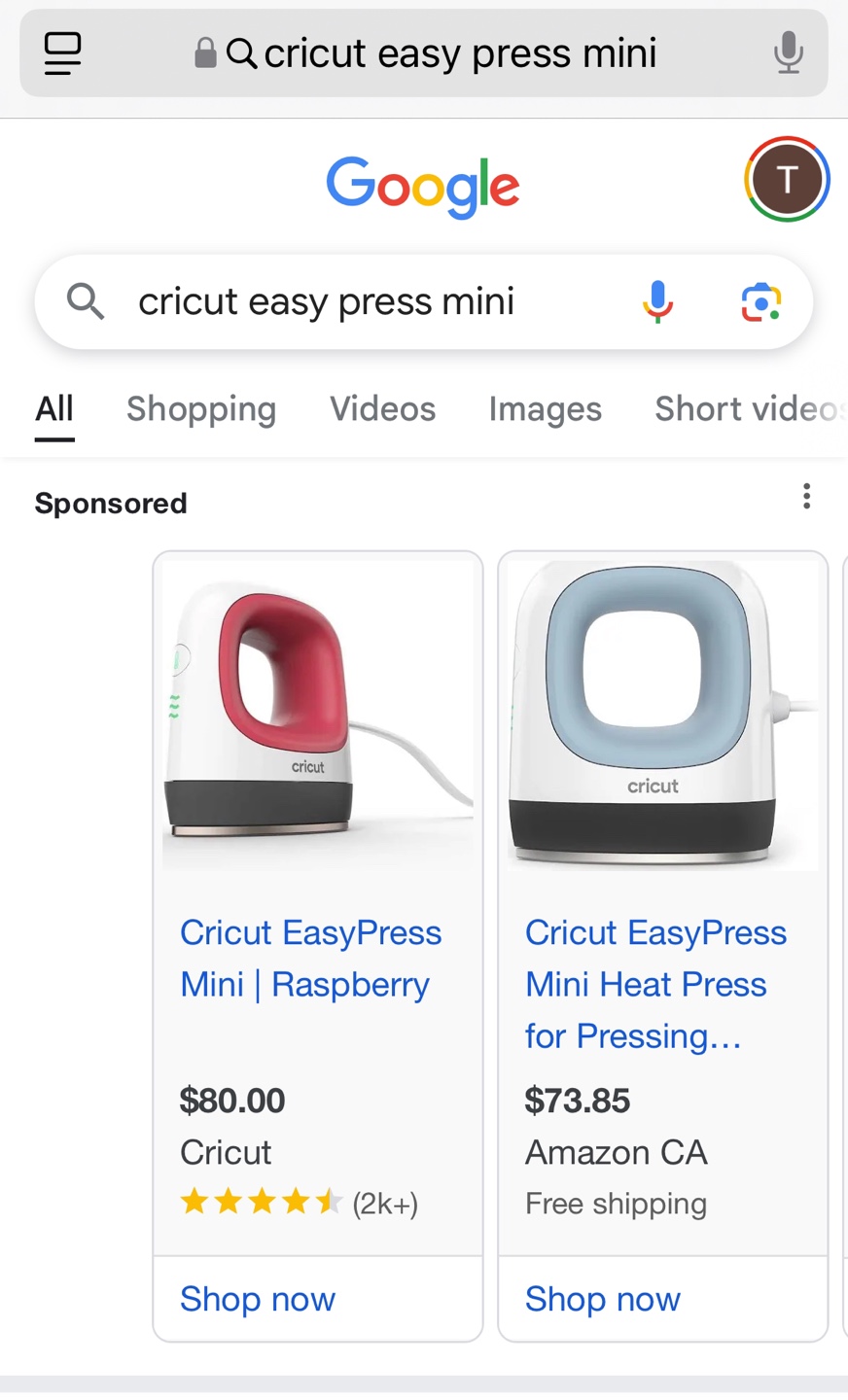 Cricut EasyPress Mini Heat Press - New in Box - photo 2