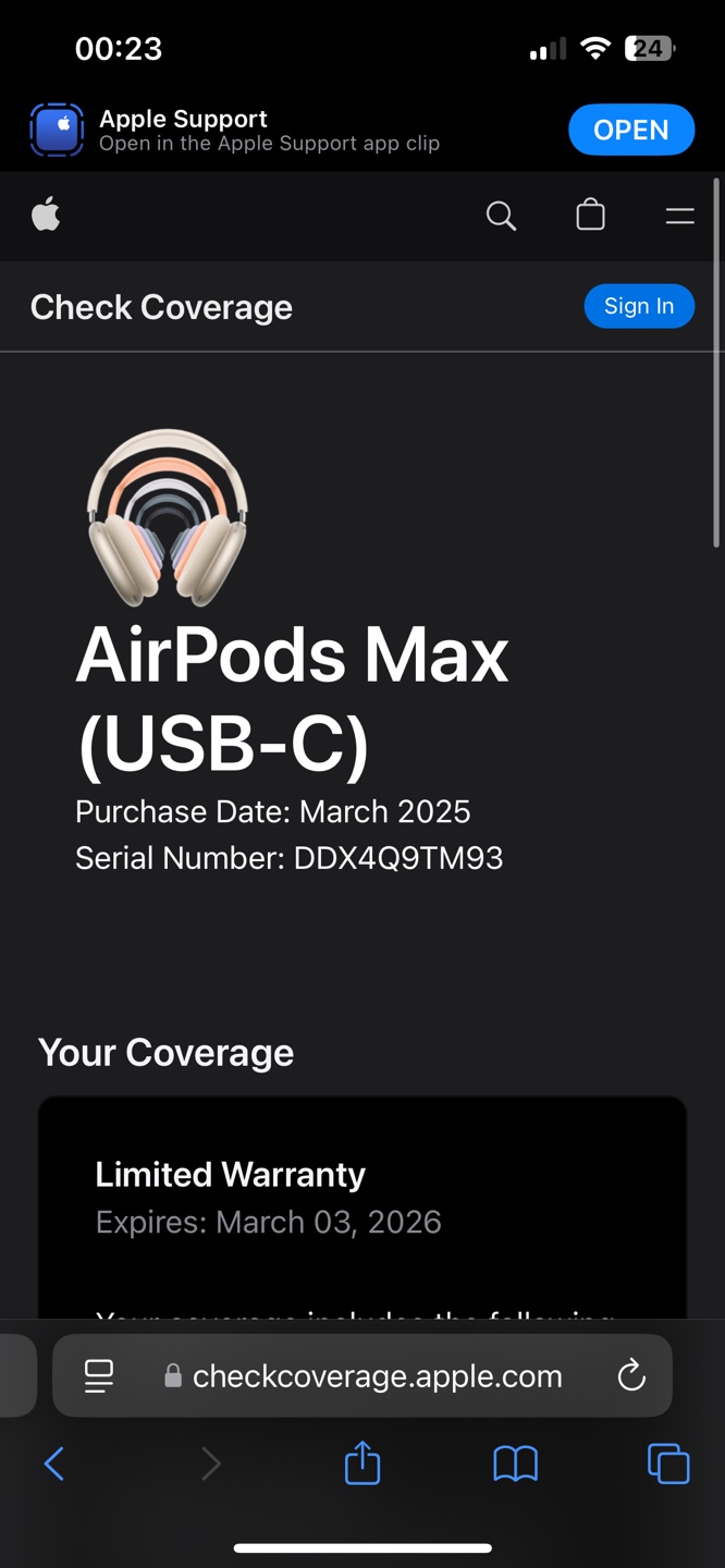 Apple AirPods Max (USB-C) - With receipt and apple bag - photo 5