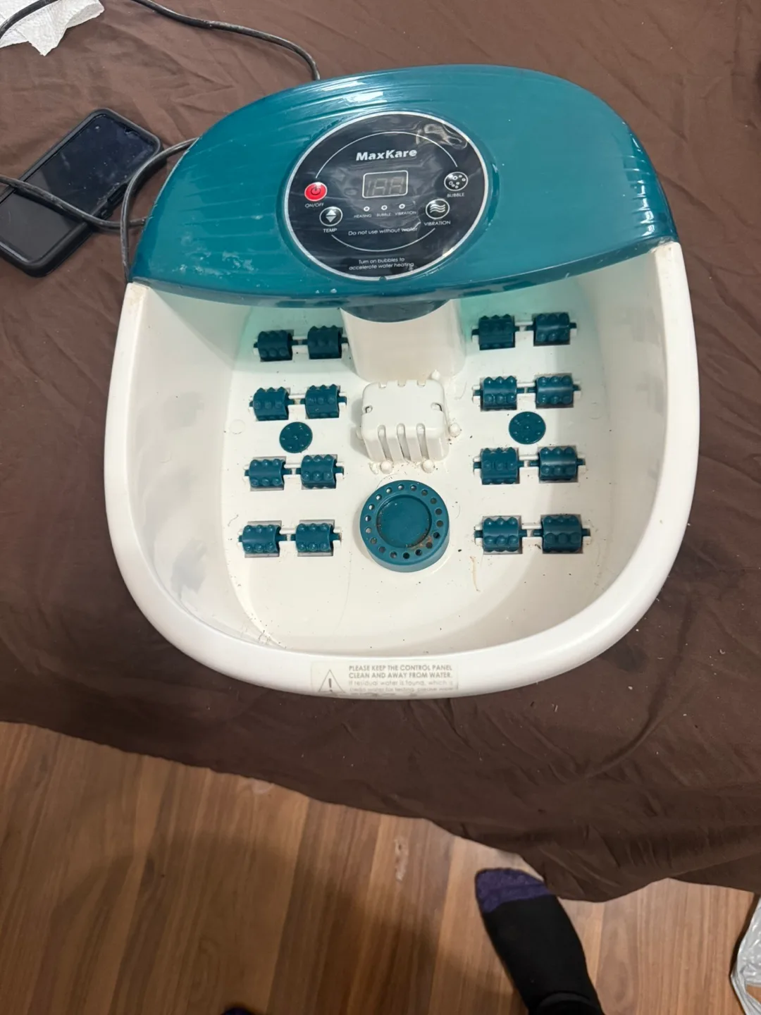 MaxKare Foot Spa with Heat and Massage image indicator(7)