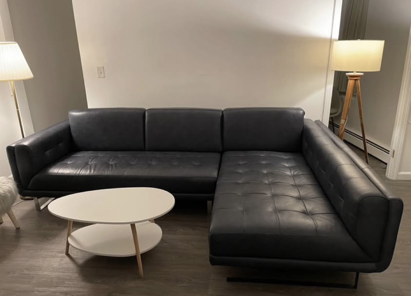 LUXURY LEATHER SOFA Chateau Ax Italian Leather