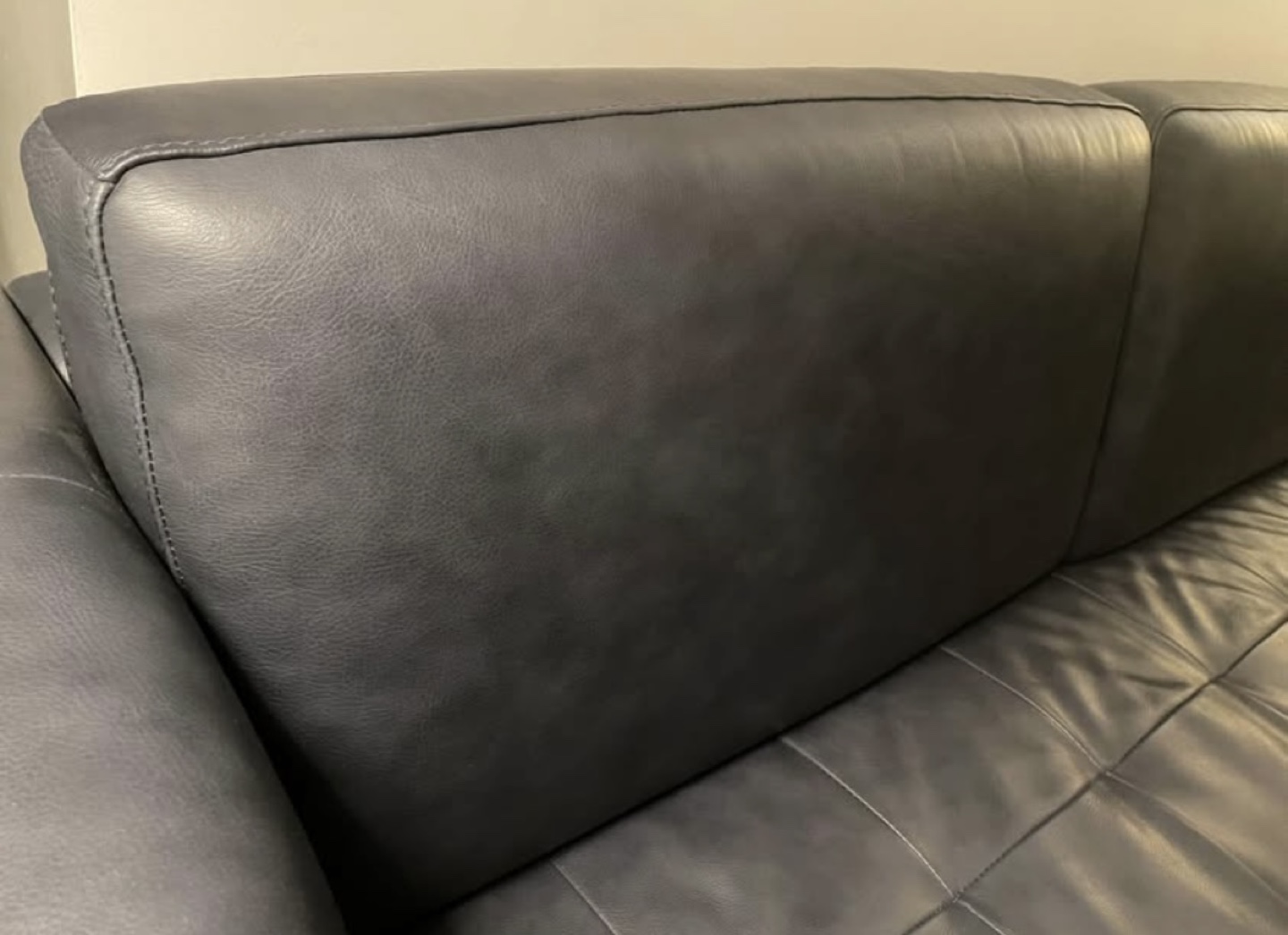 LUXURY LEATHER SOFA Chateau Ax Italian Leather - photo 5