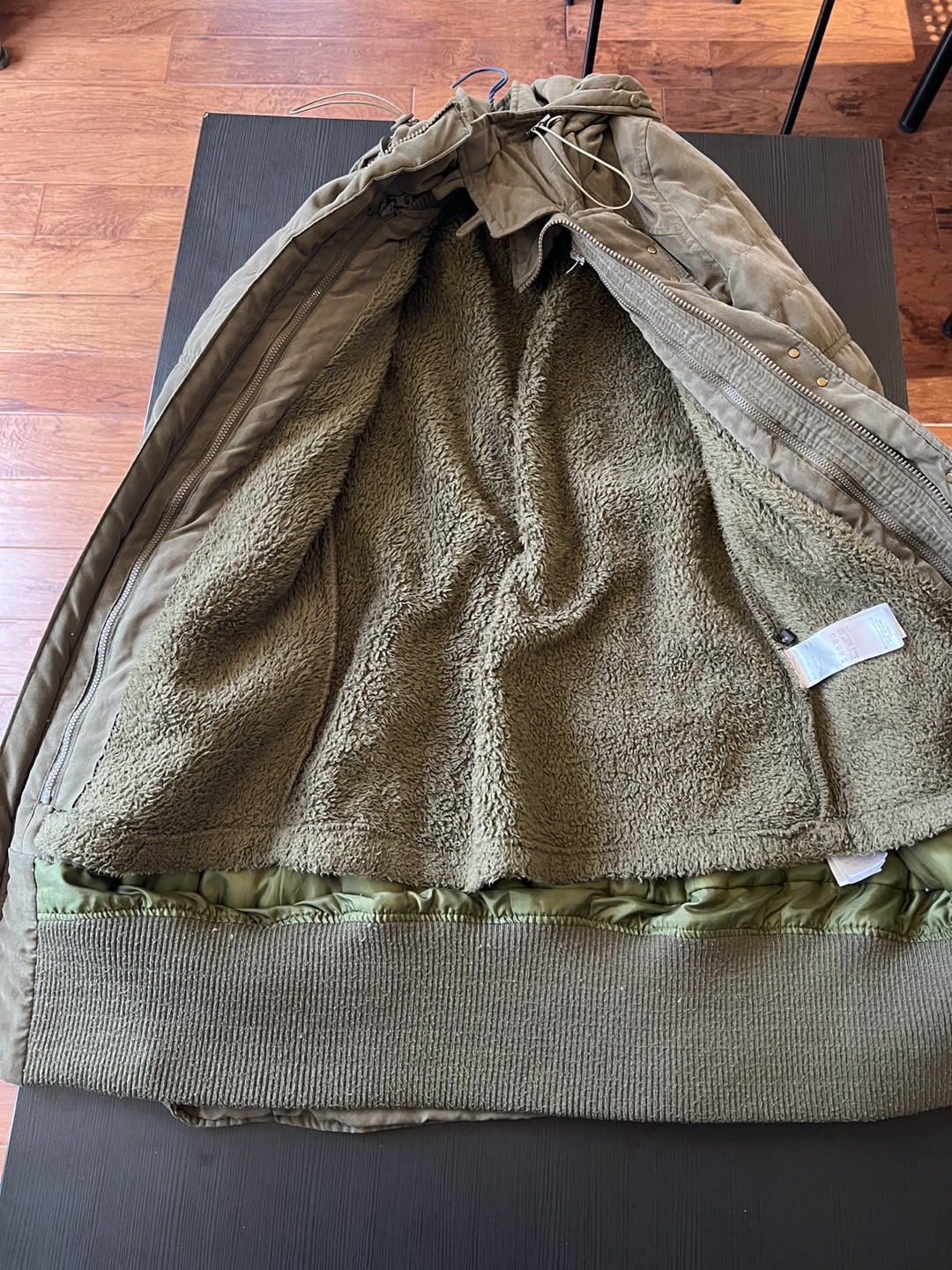 Olive Green Toggle Jacket - Women S size - photo 4