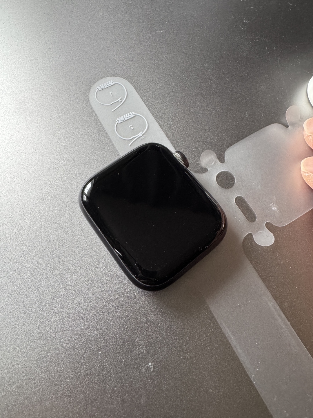 Apple Watch Series SE 44mm Black with Brand New Black Sport Band