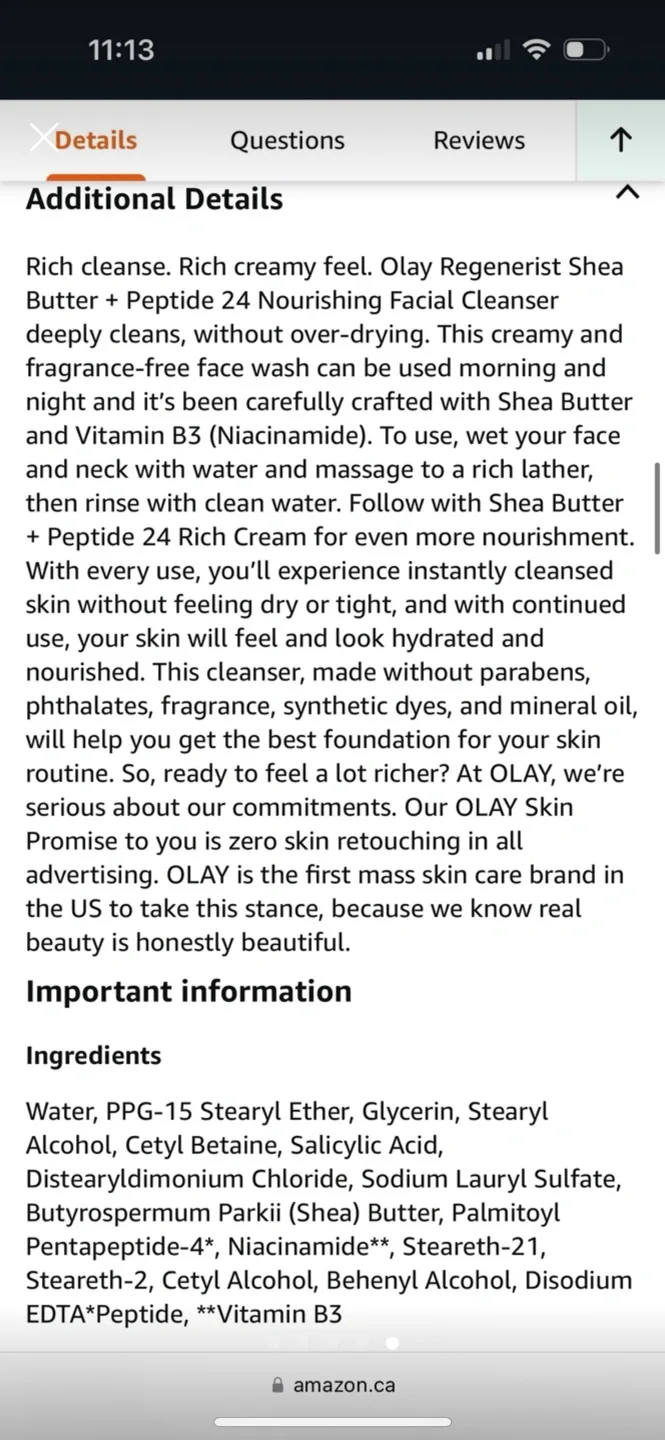 Olay facial cleanser image indicator(4)