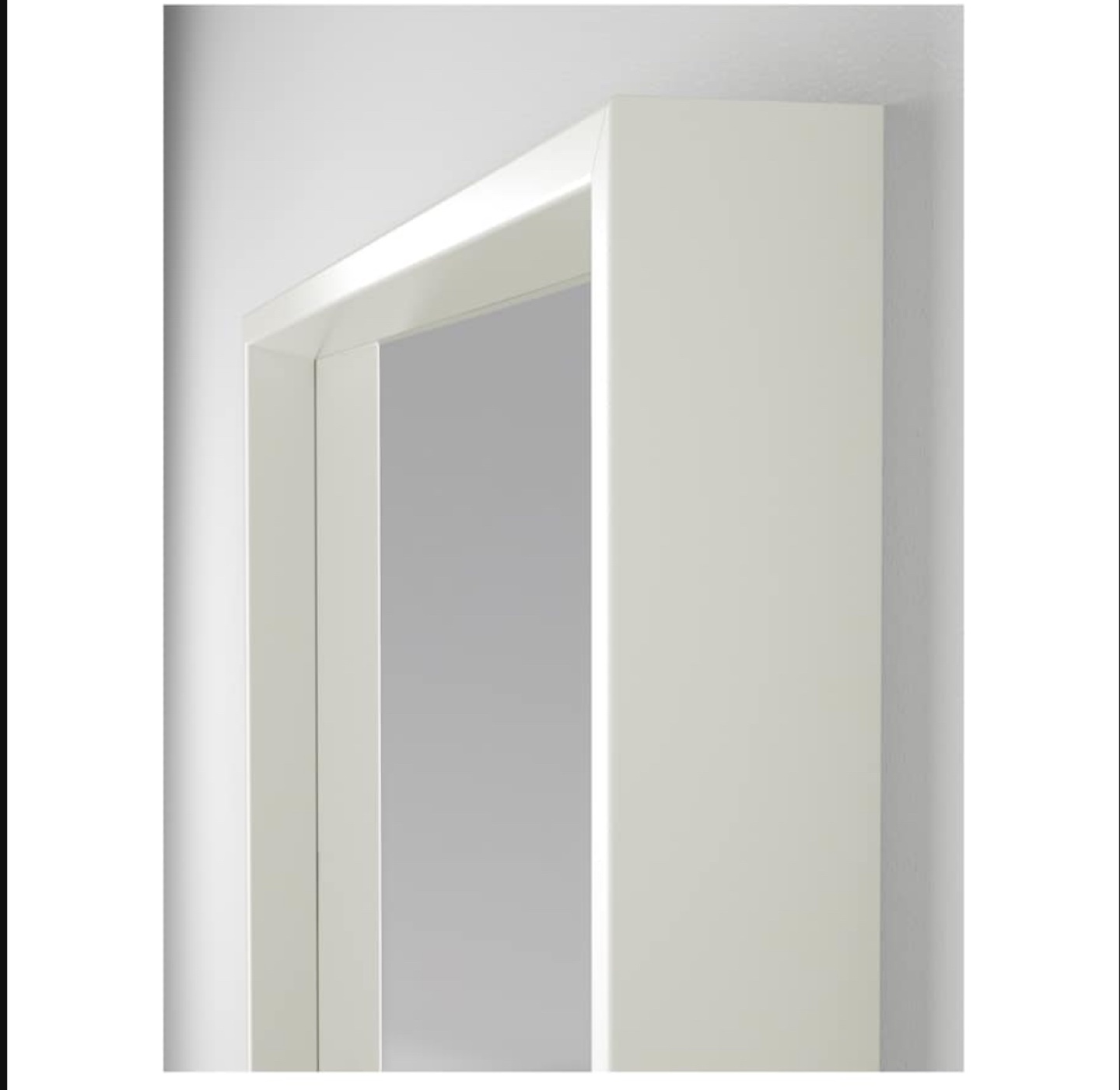 IKEA Nissedal White Mirror $50 - photo 3