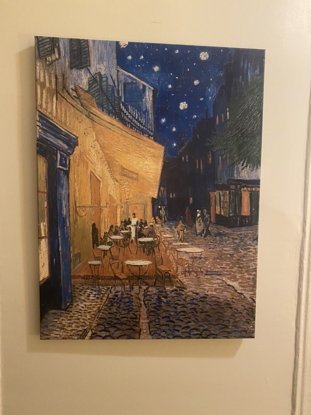 Cafe Terrace at Night - Van Gogh Canvas Print