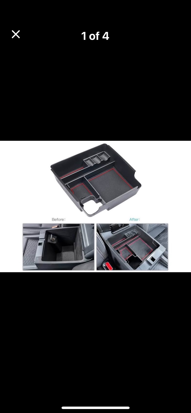 Centre Console Organizer Tray for Chevrolet Silverado - photo 3
