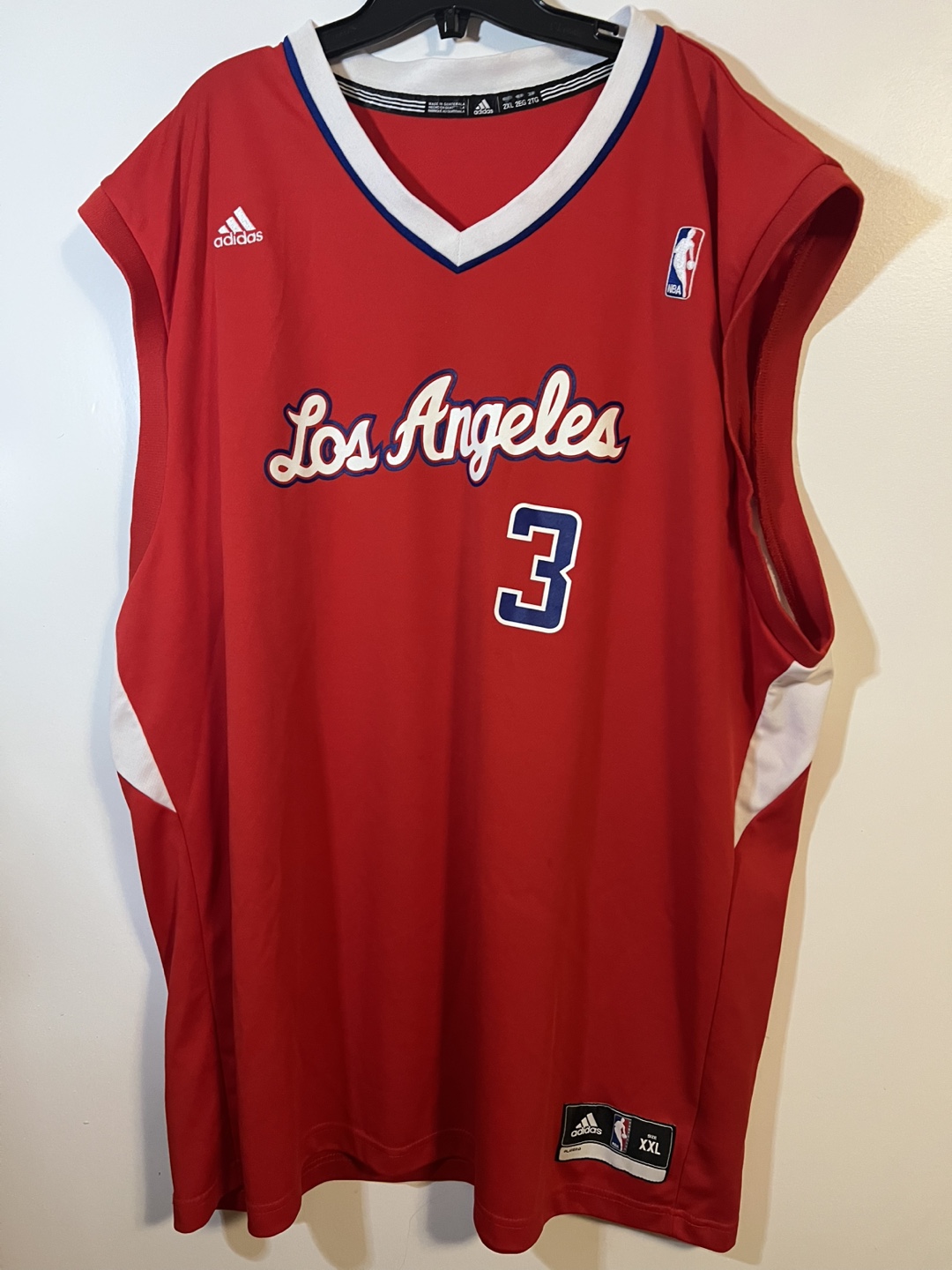 Adidas Los Angeles Clippers Chris Paul #3 NBA Jersey - Size XXL