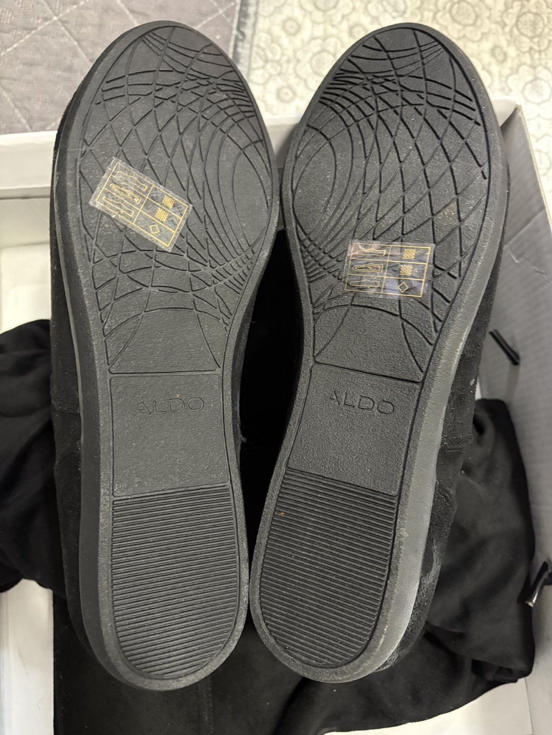 ALDO Black Knee-High Slouch Boots - photo 3