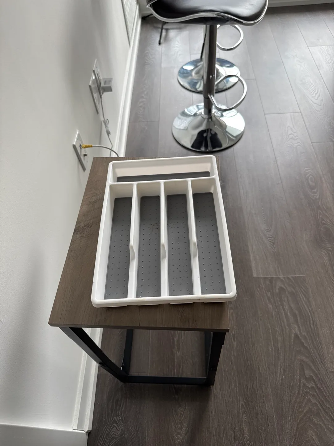 White Cutlery Tray Organizer thumbnail
