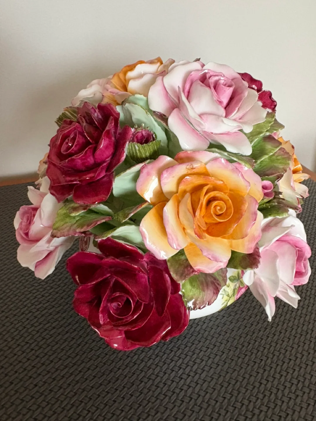 Vintage Rare Royal Albert Roses Figurine image indicator(4)