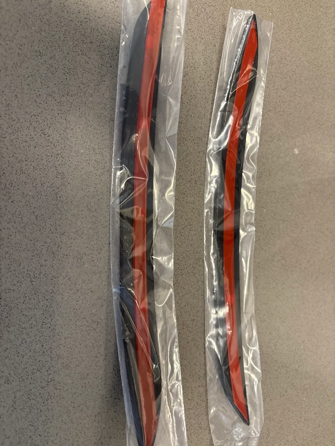 Pair of Black Car Door Edge Guards image indicator(2)