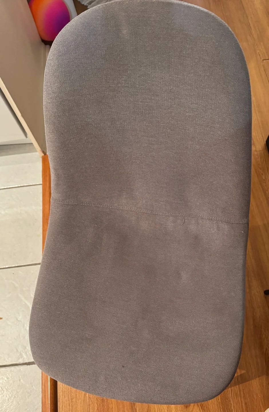 Glass Dining Table Set with Four Grey Chairs image indicator(6)