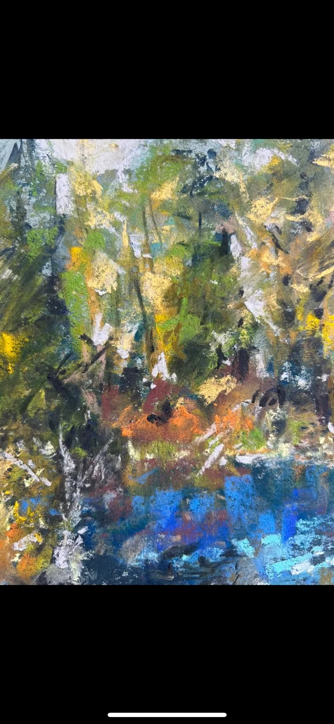 “Autumn’s Forest” Original Pastel Painting image indicator(5)