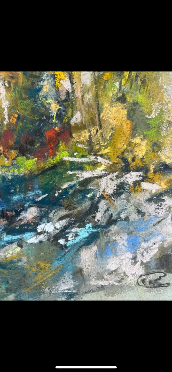 “Autumn’s Forest” Original Pastel Painting image indicator(3)