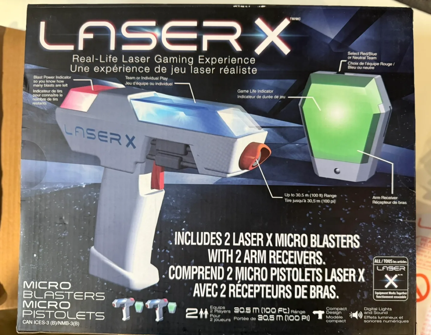 Laser X Micro Blasters 2-Player Set image indicator(2)