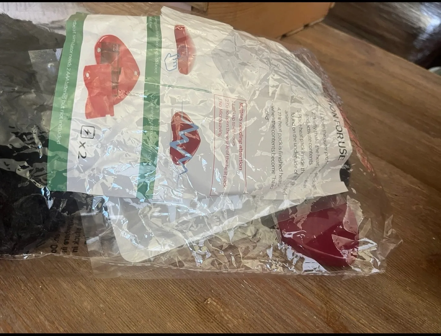 IFOY0 Puppy Heartbeat Stuffed Toy - Calming Aid for Dogs image indicator(4)