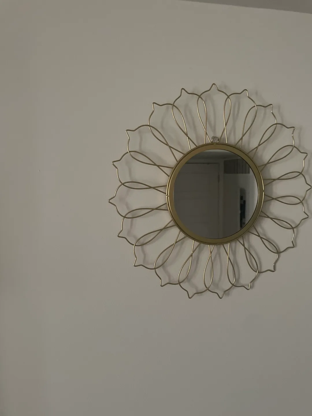 Gold Metal Sunburst Mirror image indicator(2)