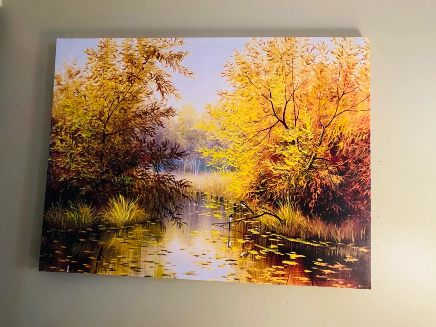 Autumn Landscape Canvas Wall Art thumbnail