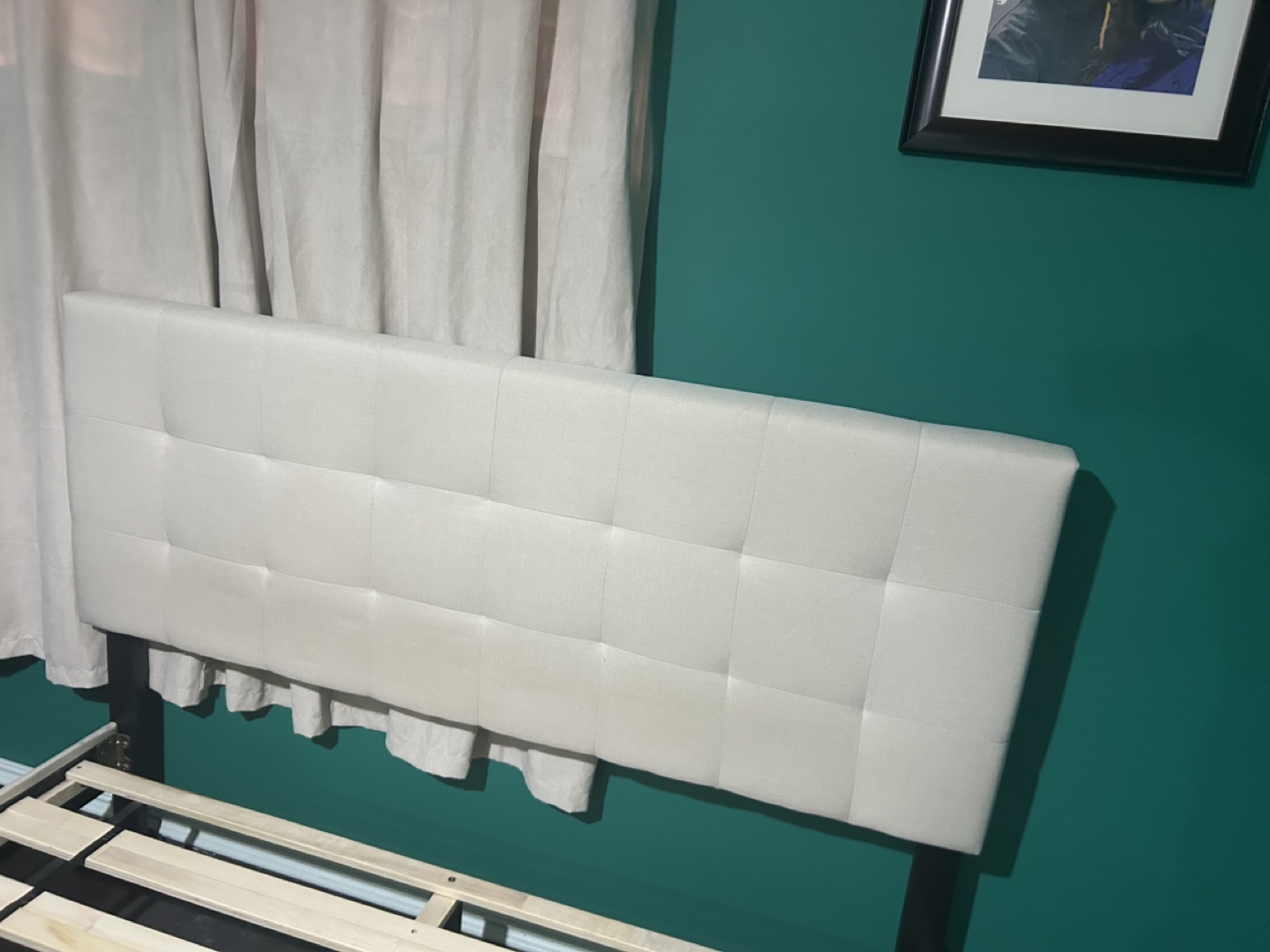 Queen Size Bed Frame with Headboard - photo 2