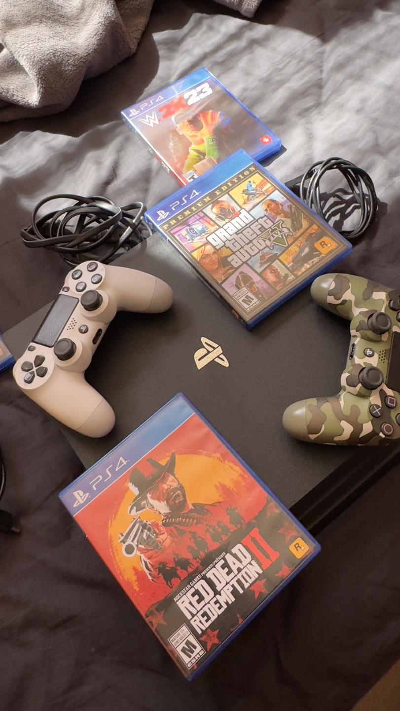 PS4 Slim Console Bundle with 12 Games and Accessories - photo 3