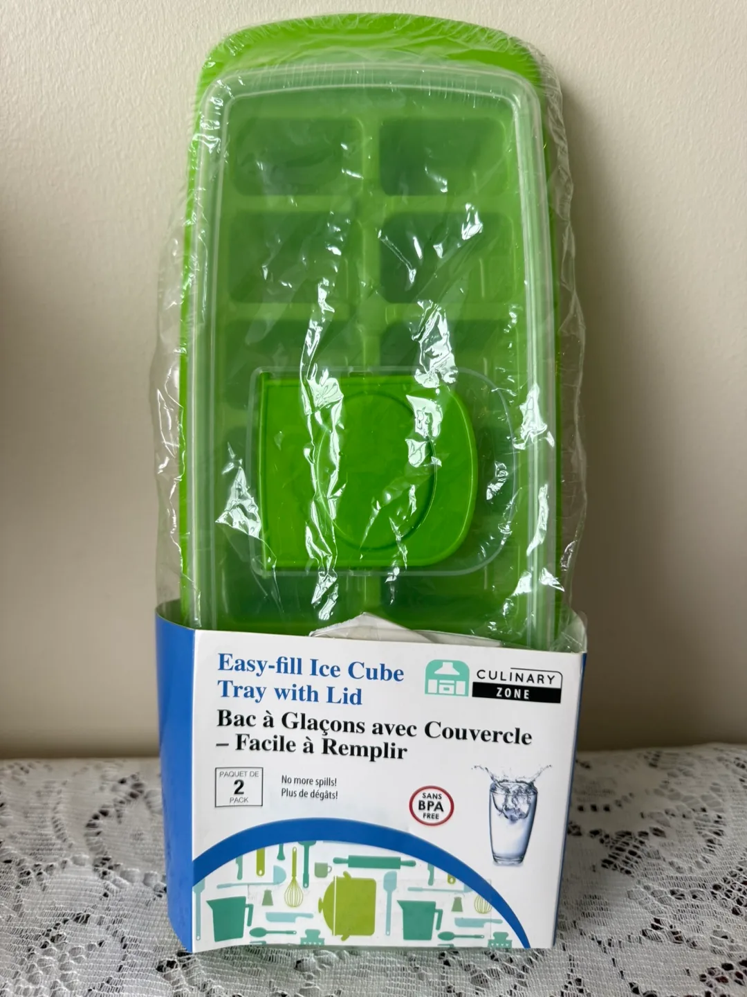 Ice Cube Tray with Lid (New) image indicator(6)