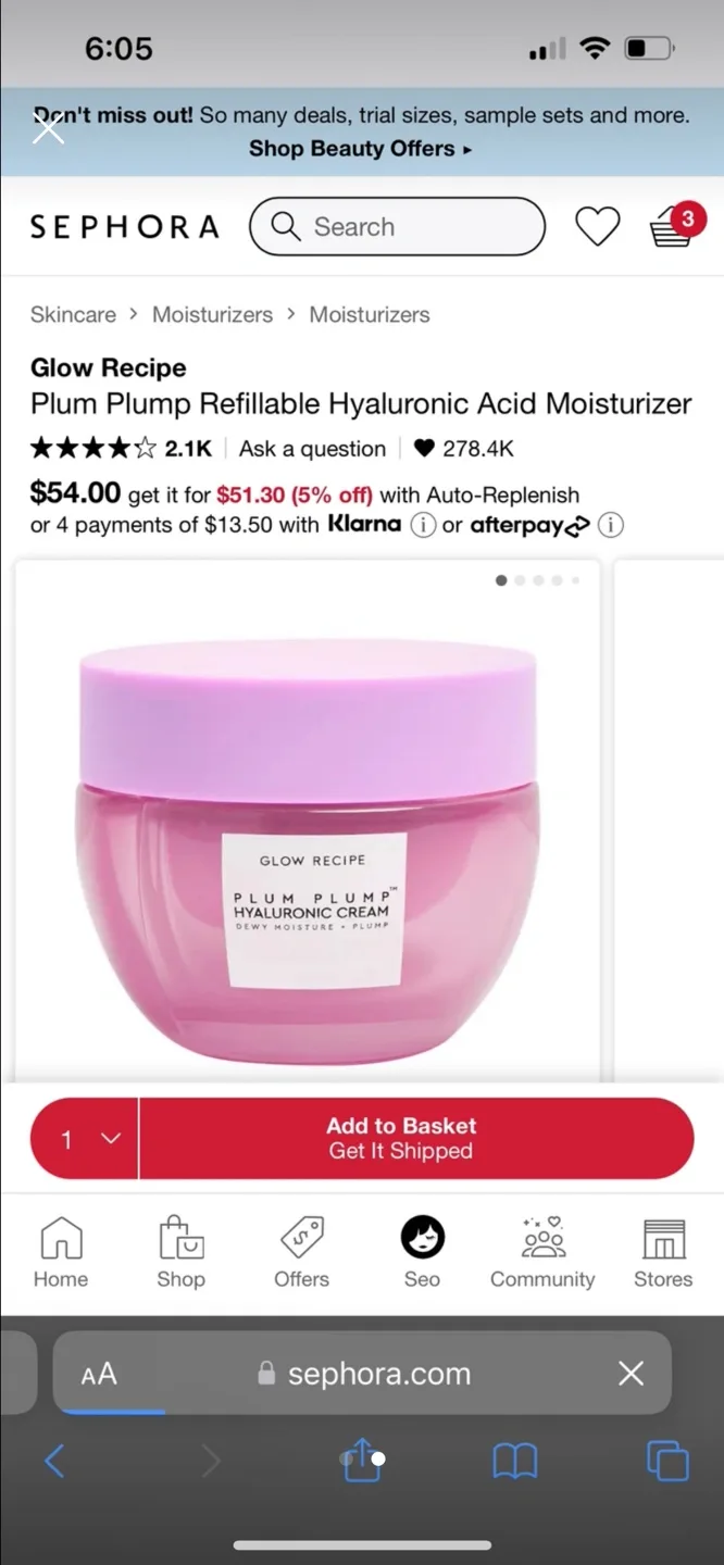 Glow Recipe Plum Plump Hyaluronic Cream image indicator(2)