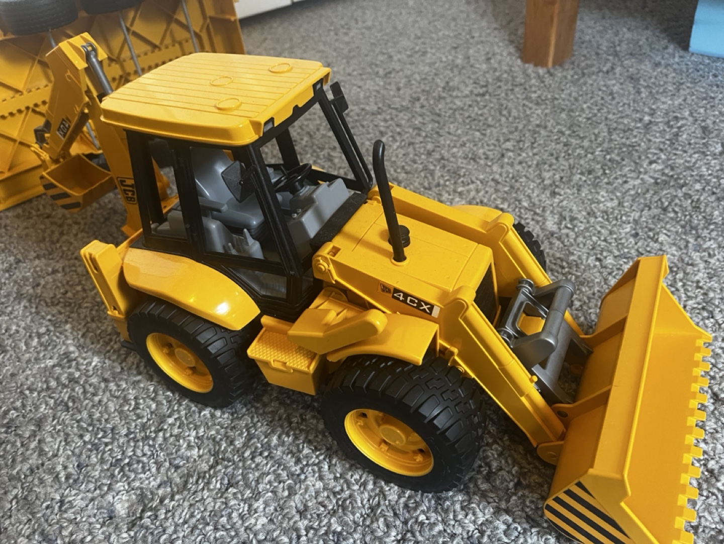 Bruder 1.25 Scale Construction Truck Set with Backhoe Loader - photo 4