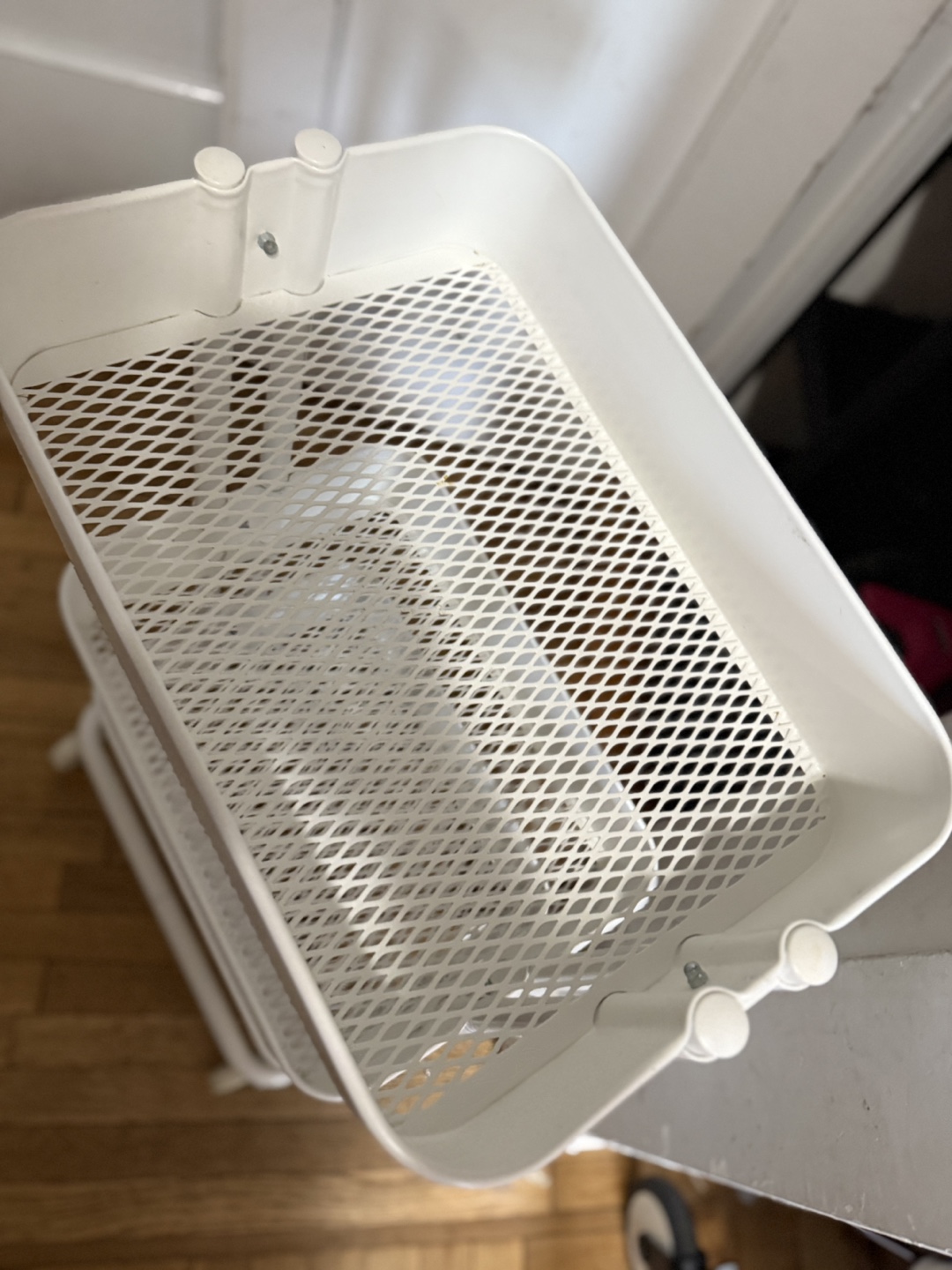 White 3-Tier utility  Cart - photo 3