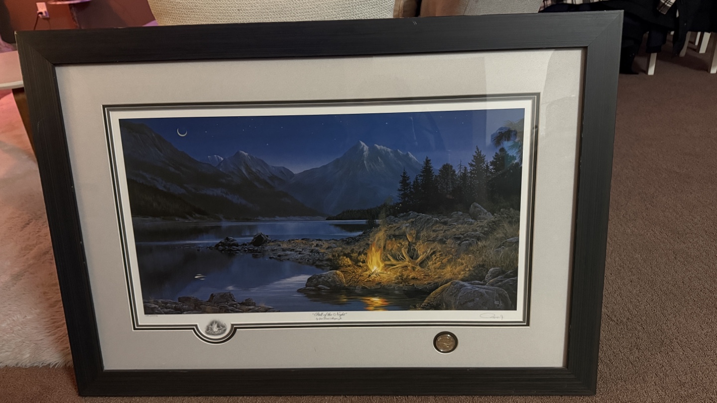 Framed Ducks Unlimited Canada "Still of the Night" Art Print