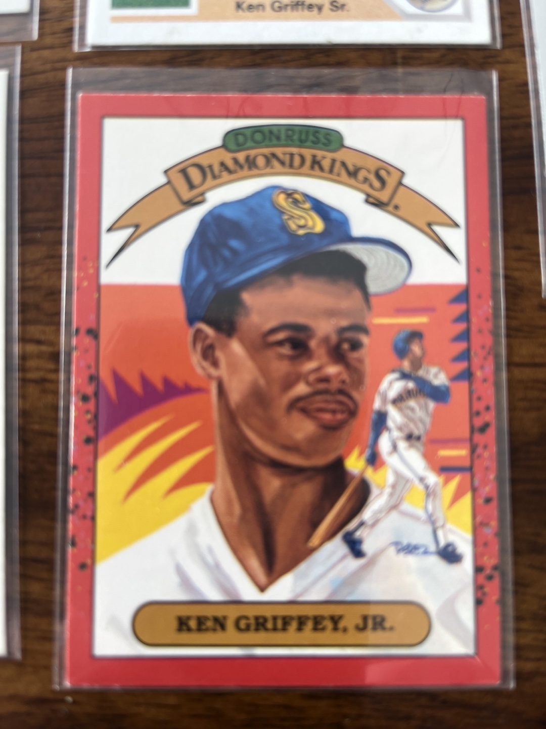 Ken Griffey & Ken Griffey Jr. Card Lot-$2 each or $12 for lot - photo 2