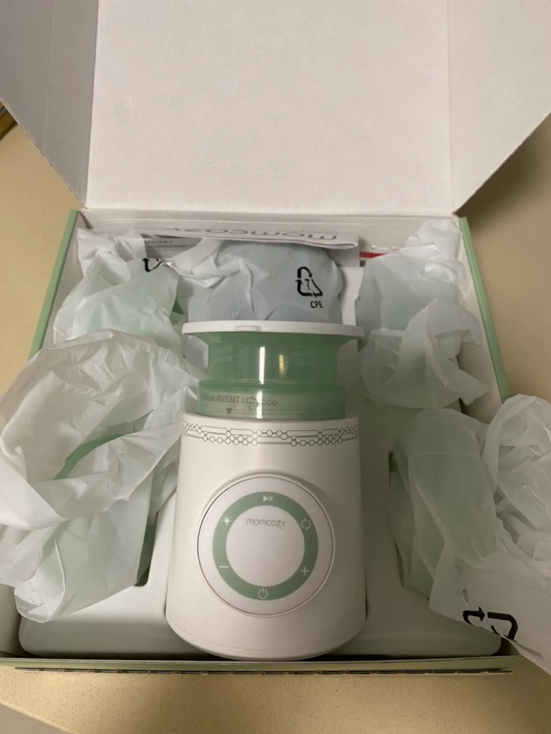 Momcozy Portable Bottle Warmer MW03 - in Box image indicator(4)