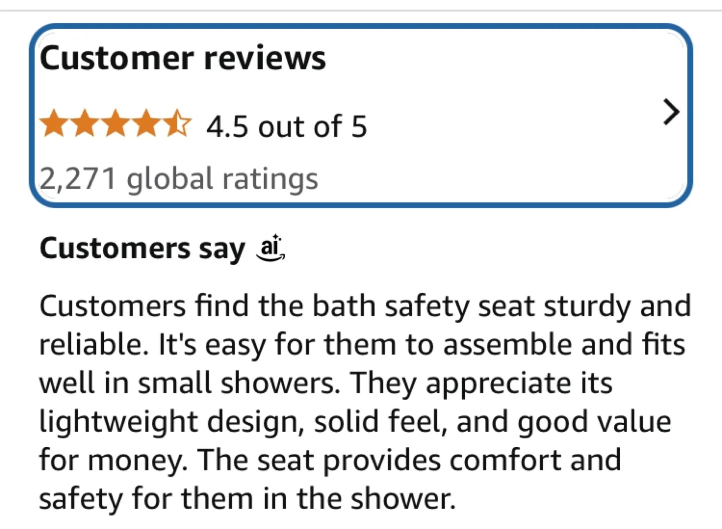 STURDY! Adjustable Shower Chair with Backrest image indicator(6)