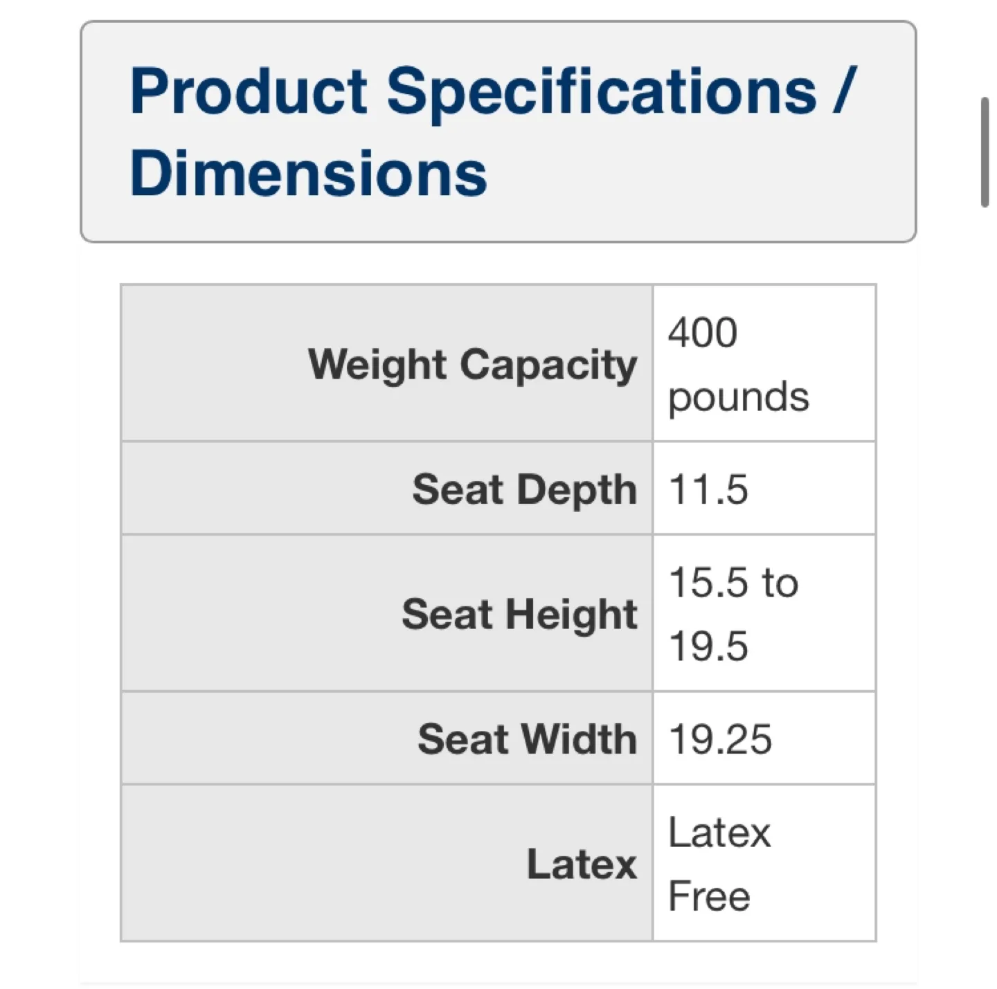 STURDY! Adjustable Shower Chair with Backrest image indicator(9)