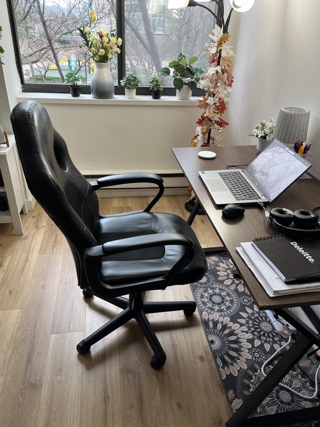 Black Office Chair with Minor Wear - photo 2