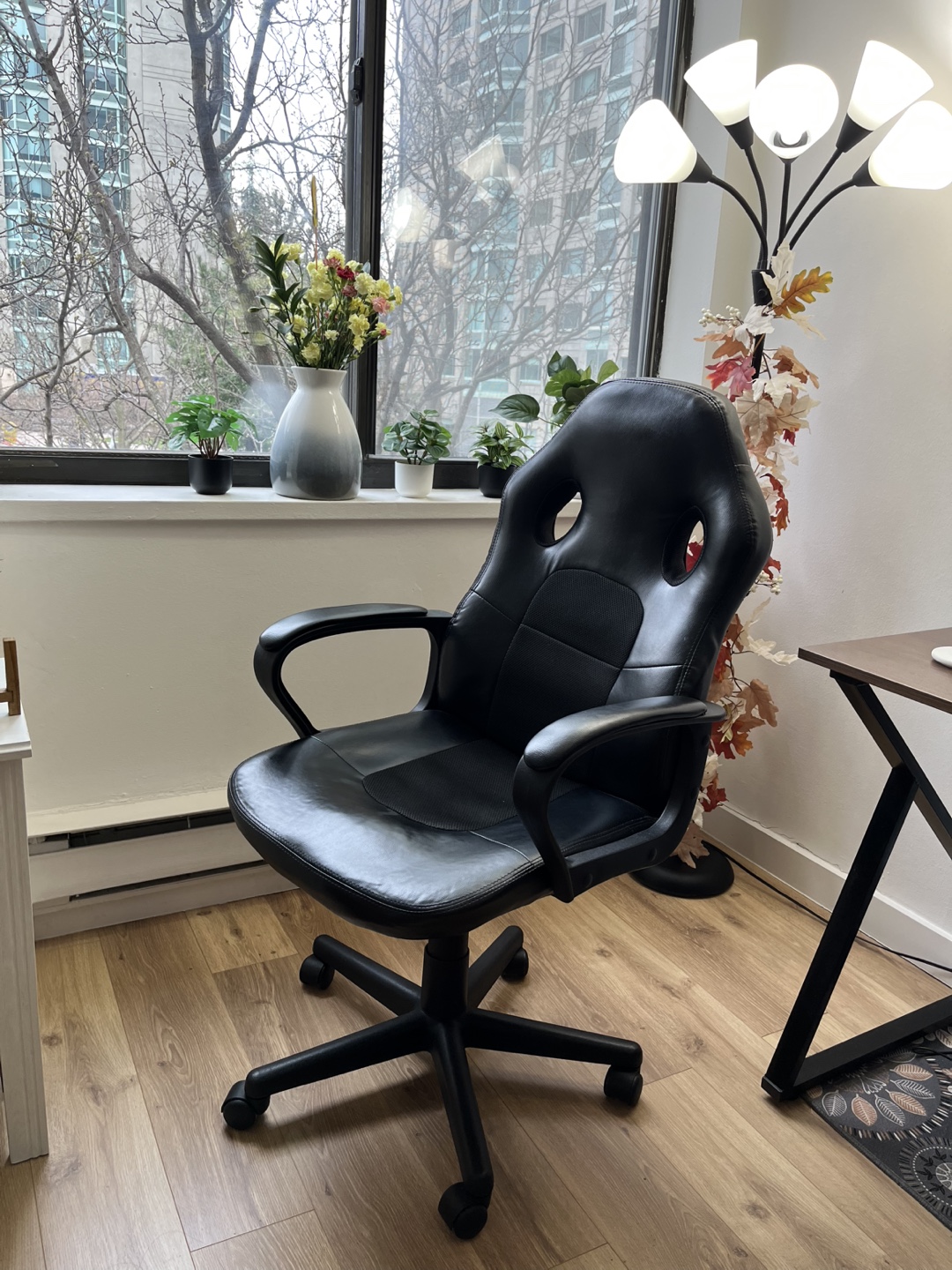 Black Office Chair with Minor Wear