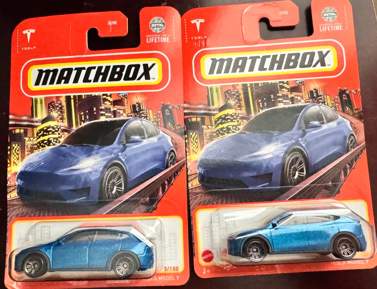 2x Matchbox Tesla Model Y New in Package image indicator(4)