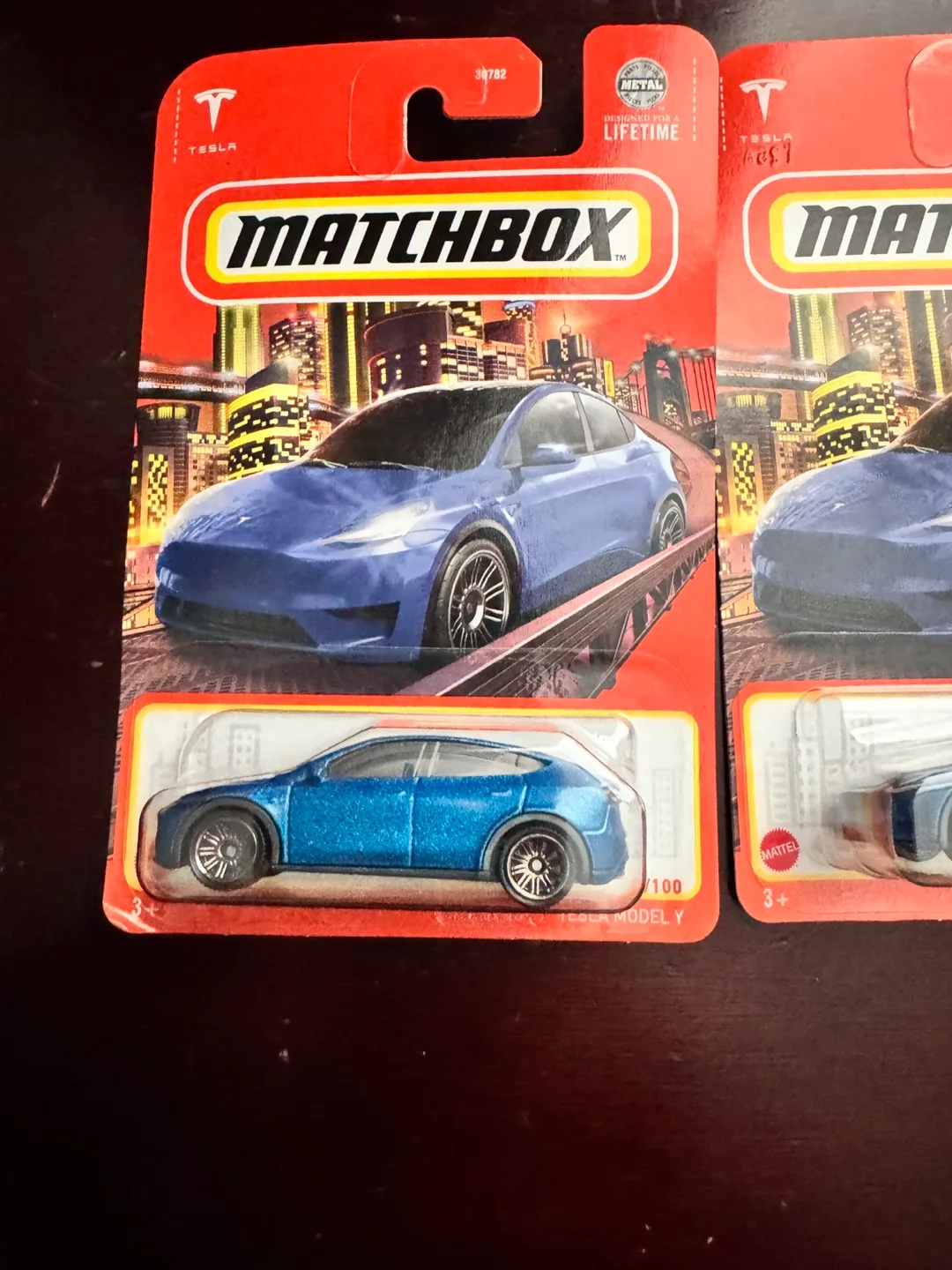 2x Matchbox Tesla Model Y New in Package image indicator(3)