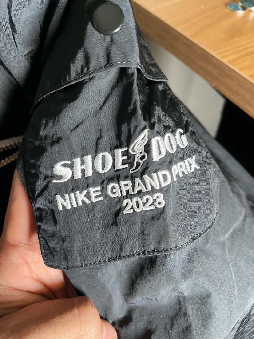 Nike Shoe Dog Grand Prix 2023 Jacket image indicator(3)